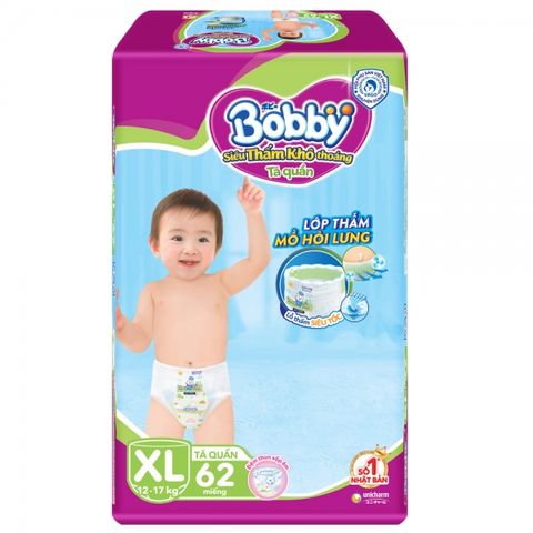  Combo 2 gói Bỉm tã quần Bobby size 