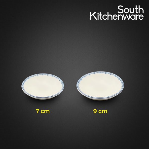 Chén gốm cao cấp, chịu nhiệt dáng bè phong cách sang trọng đựng nước chấmkích thước 7cm, 9cm.