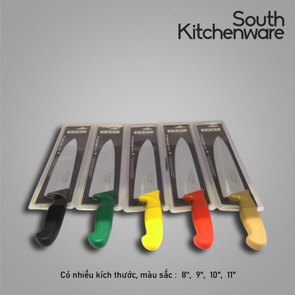 Thương Hiệu: EAST
&nbsp;</p><p>Kích Thước: 38cm
Chất Liệu: inox
Trọng Lượng: 280gr
Dao bếp cao cấp, với chất liệu thép không gỉ, phù hợp sử dụng trong gian bếp của mọi nhà