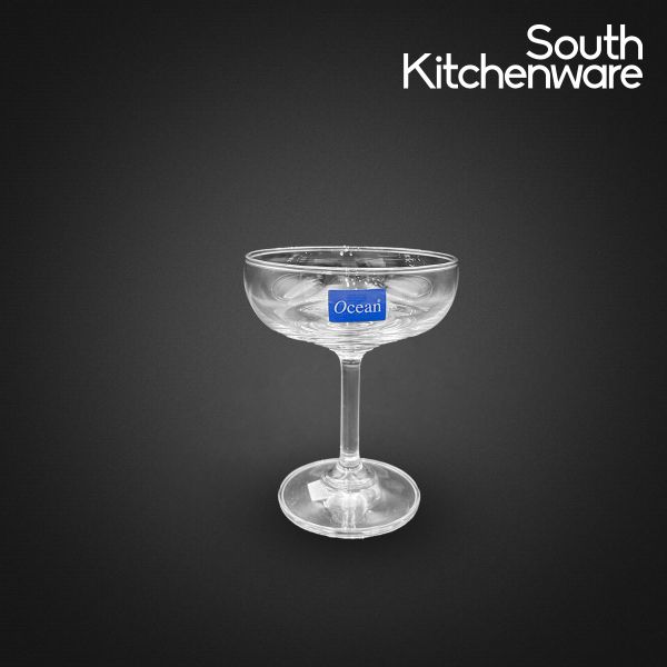Ly thủy tinh Classic Saucer Champagne Ocean cao cấp thể tích 135ml (cái)