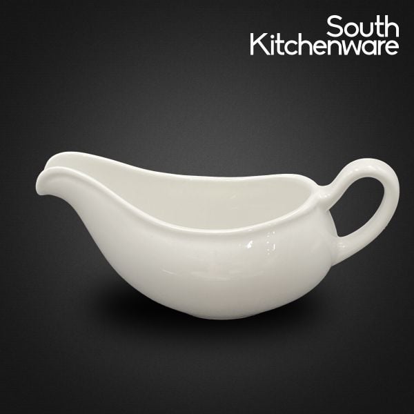 Gàu rót sốt 0.18L Jasmine Lys Trắng Ngà sứ tráng men cao cấp Minh Long (cái)