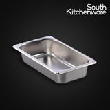  Khay inox GN 1/4 đựng topping, thực phẩm – Cao 65, 100, 150, 200 mm 