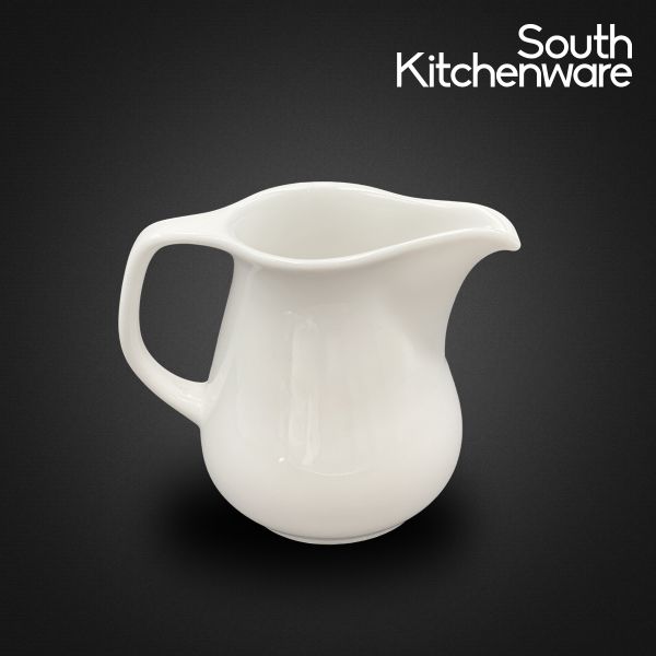 Chén đường 8cm kèm nắp Jasmine Lys Trắng Ngà sứ tráng men cao cấp(cái)