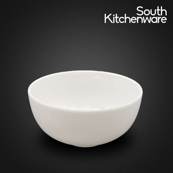 Chén cơm 10cm Gourmet Trắng Ngà sứ tráng men cao cấp Minh Long (cái)