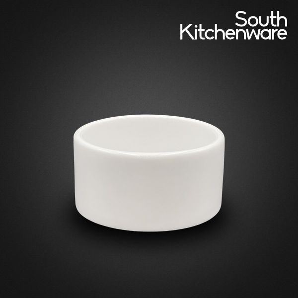 Chum thấp 3cm Gourmet Trắng Ngà sứ tráng men cao cấp Minh Long (cái)