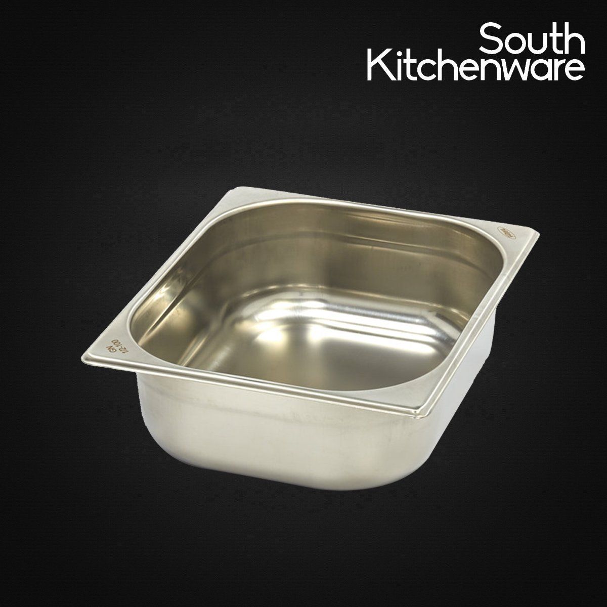  Khay INOX GN 1/2 đựng thực phẩm, topping, cơm 327x265 cao 100mm 