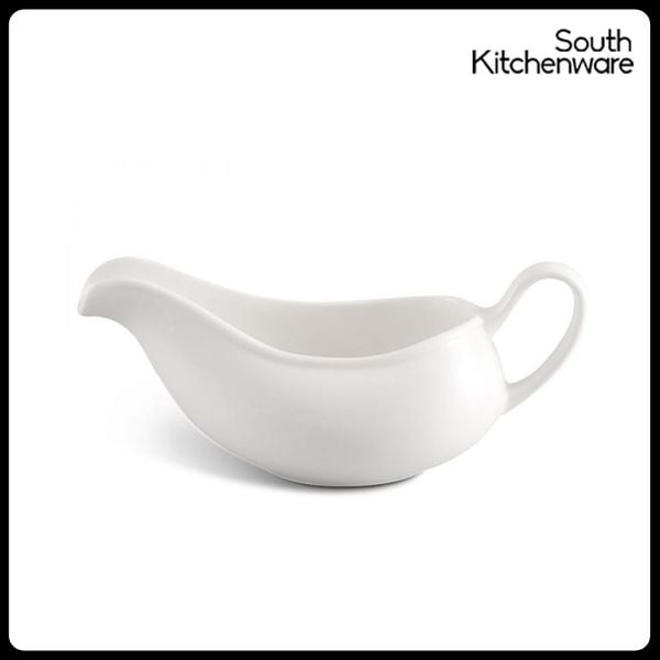 Gàu rót sốt 0.18L Jasmine Lys Trắng Ngà sứ tráng men cao cấp Minh Long (cái)