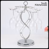  Kệ Inox Buffet _ Kệ treo ly 