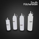  Chai nhựa đựng tương màu trắng 12oz 