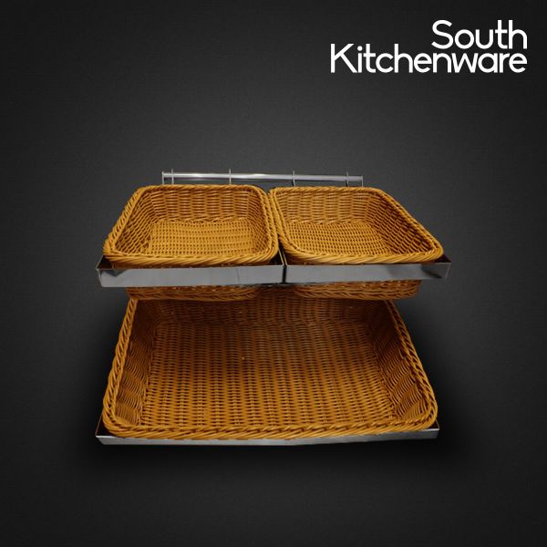  Kệ ghế 3 rổ nhựa 