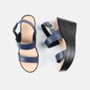 Sandal đế xuồng nữ da bò C39.ES010