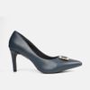 Giày cao gót Giày Việt trang trí khoá đính đá đế nhọn cao 9cm C50.EG050