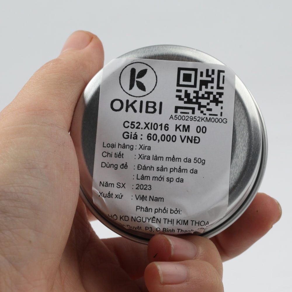 Xi Sáp đánh giày OKIBI không màu 50g - C52.XI016