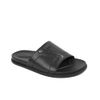 Dép nam da bò Vina Thi đế cao su cao 1.5 cm, quai ngang bản lớn - C39.TD035