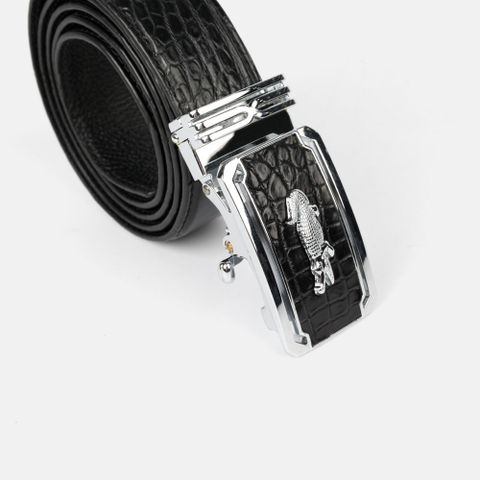 Dây nịt nam da cá sấu C60.TN015