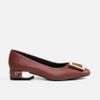 Giày búp bê Giày Việt gắn khoá kim loại đế vuông cao 2cm C50.EG018