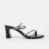 Sandal cao gót nữ gắn đá sang trọng 7cm - C57.ES010