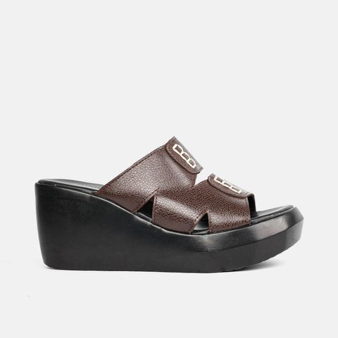 Dép đế xuồng Giày Việt cao 9cm C39.ED022