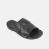 Dép nam da bò VINA THI đế cao su êm chân cao 2cm C39.TD030