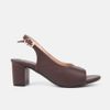 Sandal cao gót hở mũi 5cm C57.ES005
