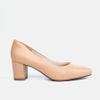 Giày cao gót Giày Việt mũi vuông đế trụ 5cm C50.EG012