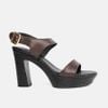 Sandal cao gót nữ Giày Việt đế trụ 10cm C39.ES002