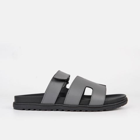 Dép nam quai ngang, da bò C71.TD005 - SIZE 44