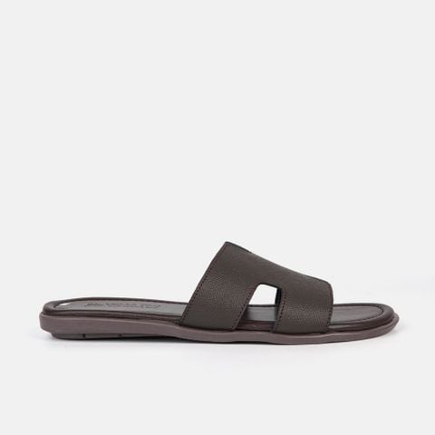 Dép nam quai ngang, da bò C71.TD002 - SIZE 44