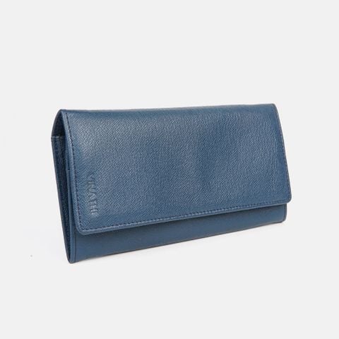 Ví nữ cầm tay dài chất da bò C69.EV001