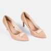 Giày cao gót Giày Việt trang trí khoá đính đá đế nhọn cao 9cm C50.EG050