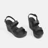 Sandal đế xuồng nữ da bò C39.ES010