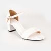 Sandal cao gót nữ đế trụ cao su 7cm có quai hậu - C57.ES012