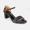 Sandal cao gót nữ đế trụ cao su 7cm có quai hậu - C57.ES012