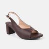 Sandal cao gót hở mũi 5cm C57.ES005