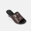 Dép nữ da bò Giày Việt đế xuồng cao 5cm C39.ED034