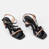 Sandal cao gót nữ đế trụ 7cm - C57.ES001