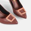 Giày cao gót Giày Việt mũi nhọn cao 9cm C50.EG051