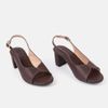 Sandal cao gót hở mũi 5cm C57.ES005