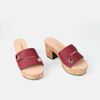 Guốc nữ quai da bò C65.ED002