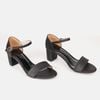 Sandal cao gót nữ đế trụ cao su 7cm có quai hậu - C57.ES012