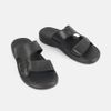 Dép nam da bò VINA THI đế cao su 2cm chắc chân C39.TD028