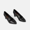 Giày cao gót nữ Giày Việt đế trụ cao 5cm màu nâu C50.EG005
