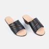 Dép nữ da bò Giày Việt đế xuồng 5cm C39.ED026