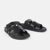 Dép nam quai ngang, da bò C71.TD005 - SIZE 44