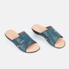 Dép nữ da bò Giày Việt cao 3cm C39.ED027