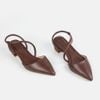 Giày cao gót nữ Giày Việt đế vuông cao 3cm, mũi nhọn sang trọng C63.EG009
