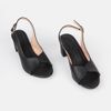 Sandal cao gót hở mũi 5cm C57.ES005