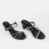Sandal cao gót nữ gắn đá sang trọng 7cm - C57.ES010