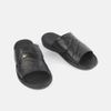 Dép nam da bò VINA THI đế cao su êm chân cao 2cm C39.TD030