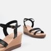 Sandal đế xuồng nữ da bò C39.ES005